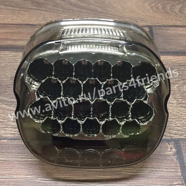 Задний фонарь Harley Davidson slim smoke led