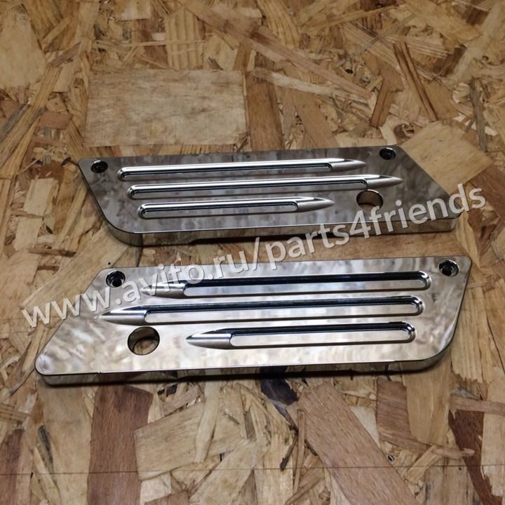 Ручки кофров Harley Davidson хром