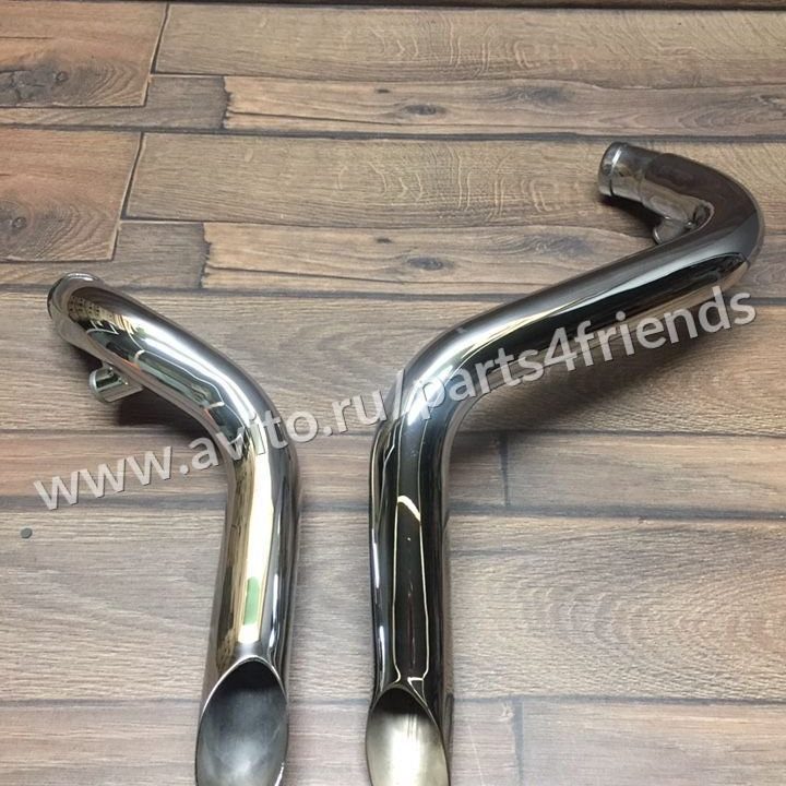 Кастомный выхлоп Harley Davidson sportster