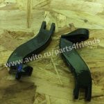 Кронштейны задних подножек Harley Davidson touring black