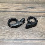 Кронштейны поворотников на руль 1 inch black