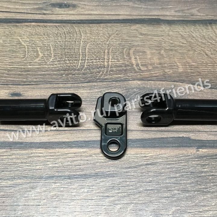 Кронштейны задних подножек Harley Davidson softail black