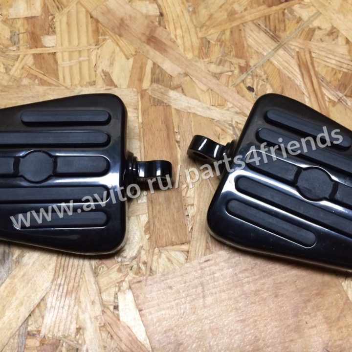 Подножки Harley Davidson rubber fat black