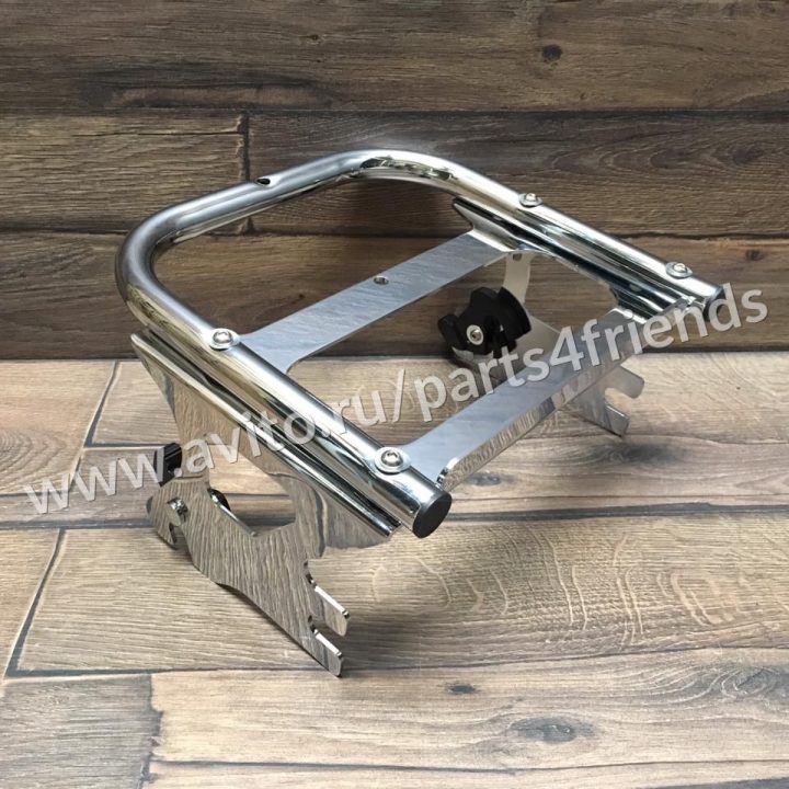 Багажник под турпак Harley Davidson old chrome