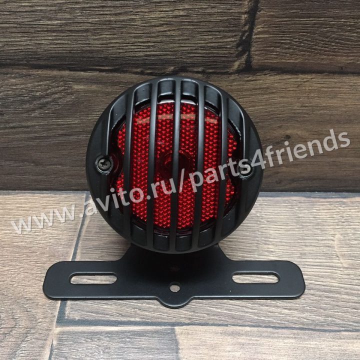 Задний кастом фонарь black