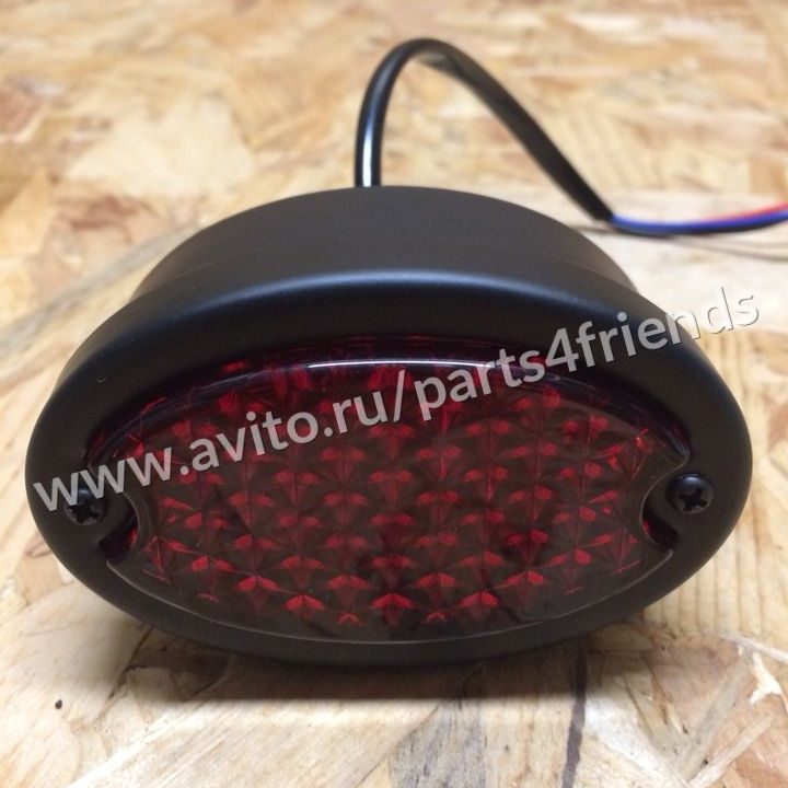 Задний кастом фонарь black