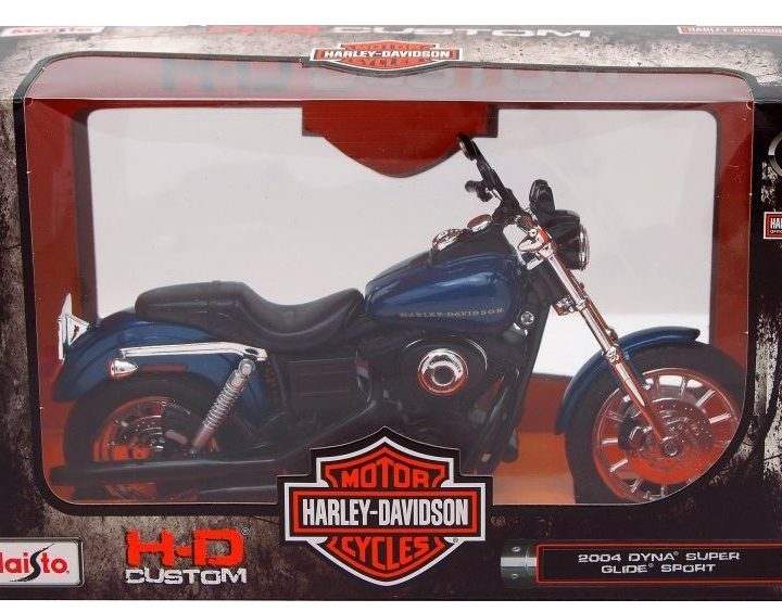 Harley Davidson модель 1:12 Dyna Super Glide Sport 2004