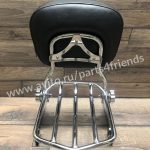 Спинка с багажником Harley Davidson Dyna chrome