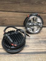 Боковые led фары Harley Davidson chrome — изображение 2