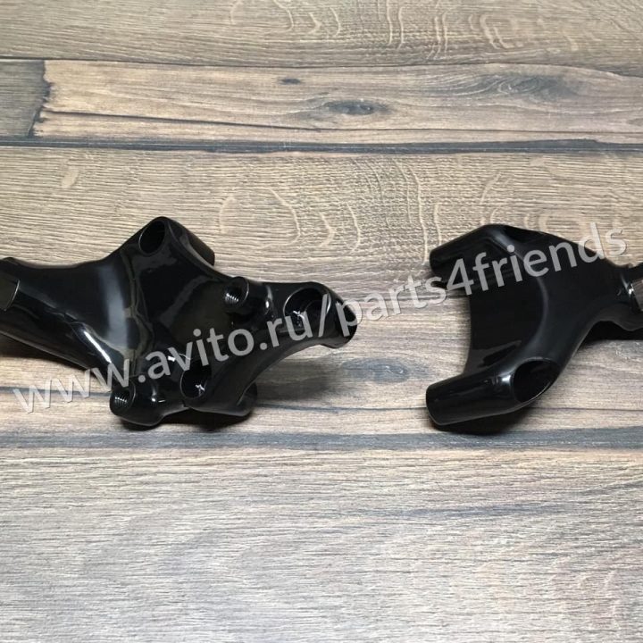 Кронштейны задних подножек sportster 14+ black