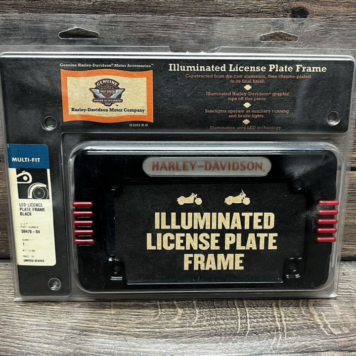 Номерная рамка harley davidson