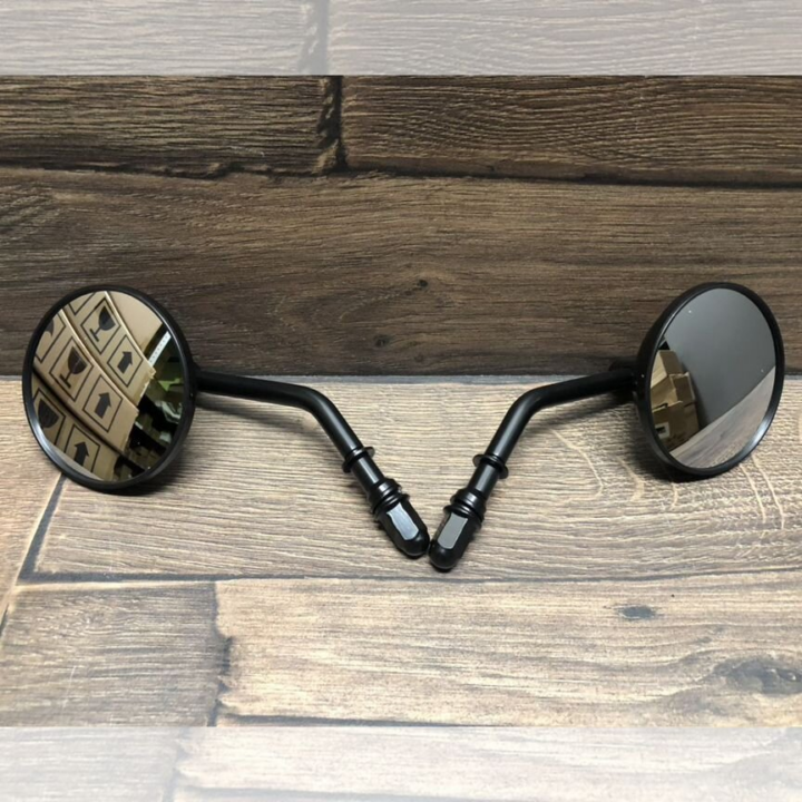 Зеркала кастом  КРУГ BLACK