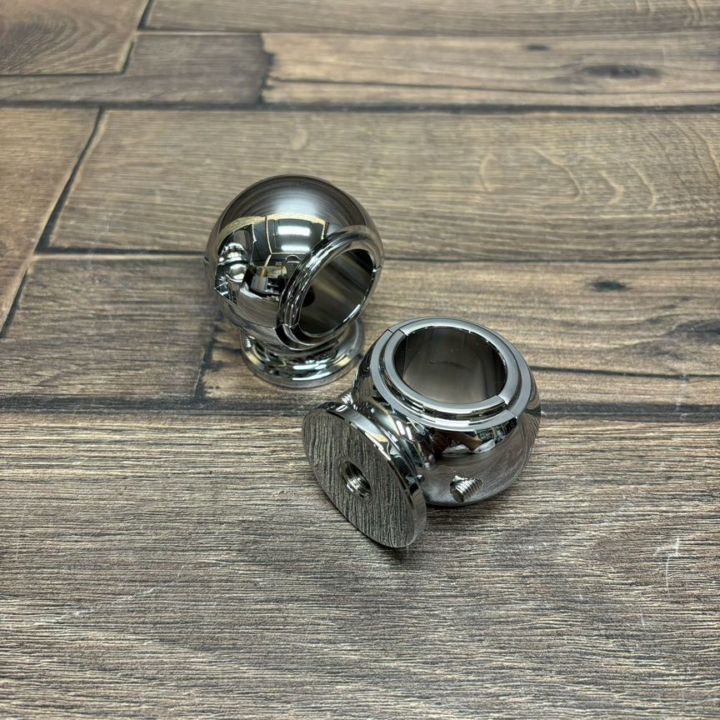 Стойки руля 1.5 inch руль 1.25 inch (пузырь) ХРОМ