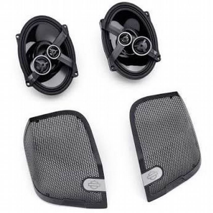 Динамики в кофры harley davidson touring