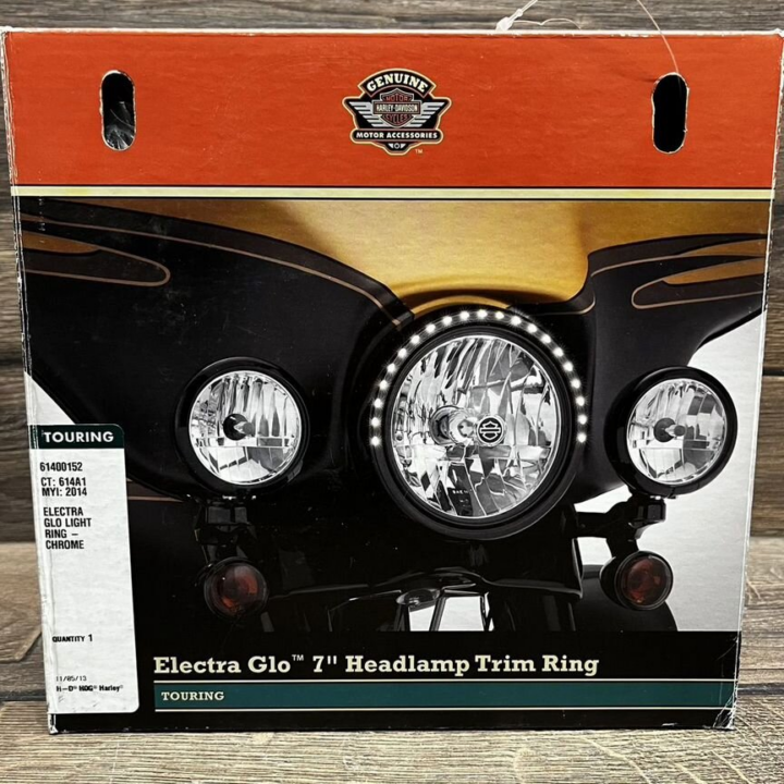 Ободок на фару 7 inch подсветкоф ОЕМ