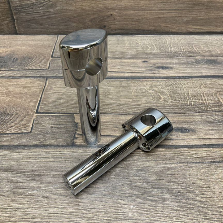 Стойки руля 6 inch руль 1 inch ХРОМ