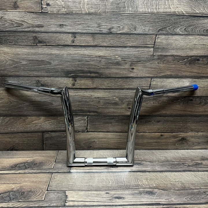 Руль 14 inch, 1,25/1,5 (прямой острый) ХРОМ