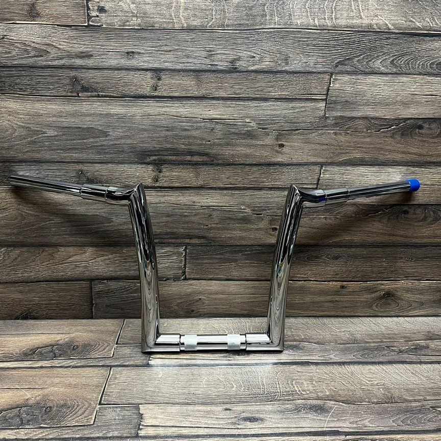 Руль 14 inch, 1,25/1,5 (прямой острый) ХРОМ Руль 14 inch, 1,25/1,5 (прямой острый) ХРОМ