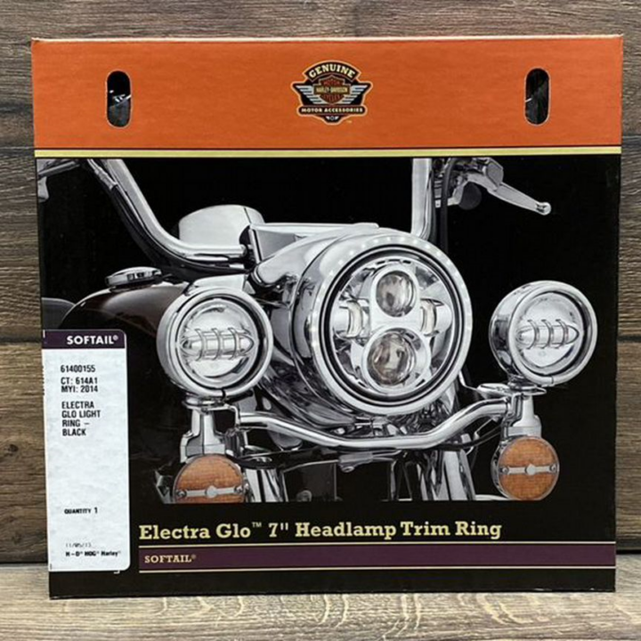 Обод фары Harley Davidson Softail BLACK OEM