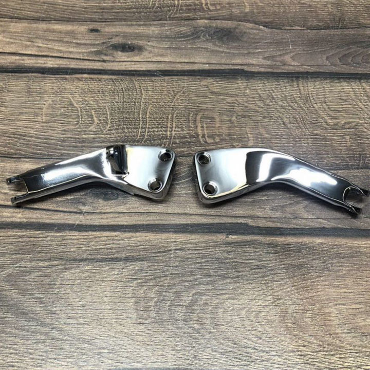 Кронштейны задних подножек dyna 06-16 хром