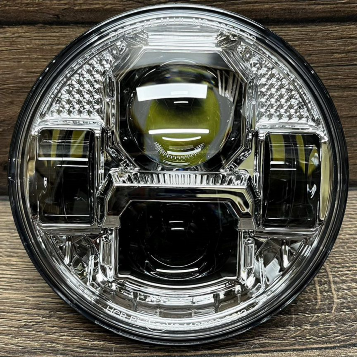 Фара 5.75 inch NEW 2 ХРОМ