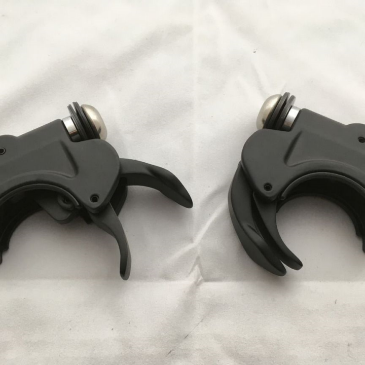 Кронштейн стекла 39мм BLACK