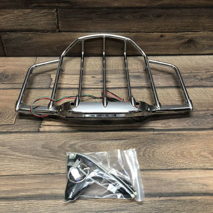Багажник на турпак Harley Davidson chrome/sm 14+