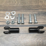Кронштейны задних подножек SOFTAIL корот BLACKil