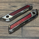 Накладки на замки кофров ХРОМ 14+