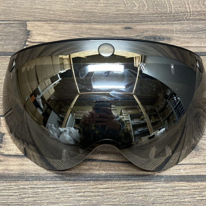 Визор короткий зеркальный 2