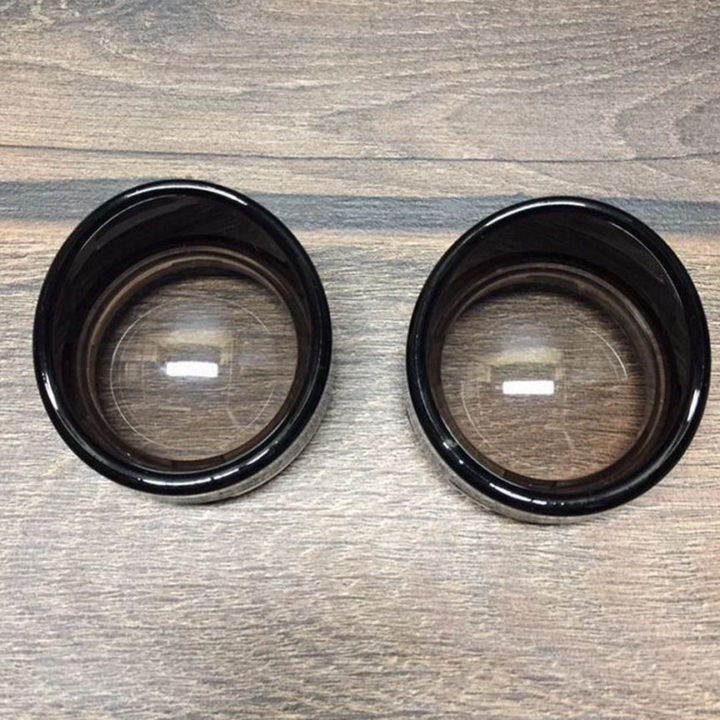 Стекла поворотников Harley Davidson black smoke