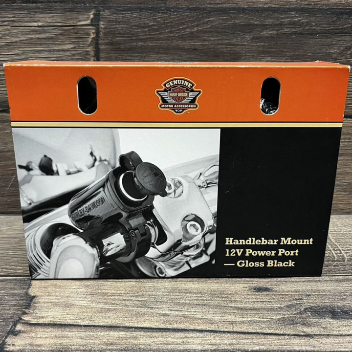 Прикуриватель на руль harley davidson black