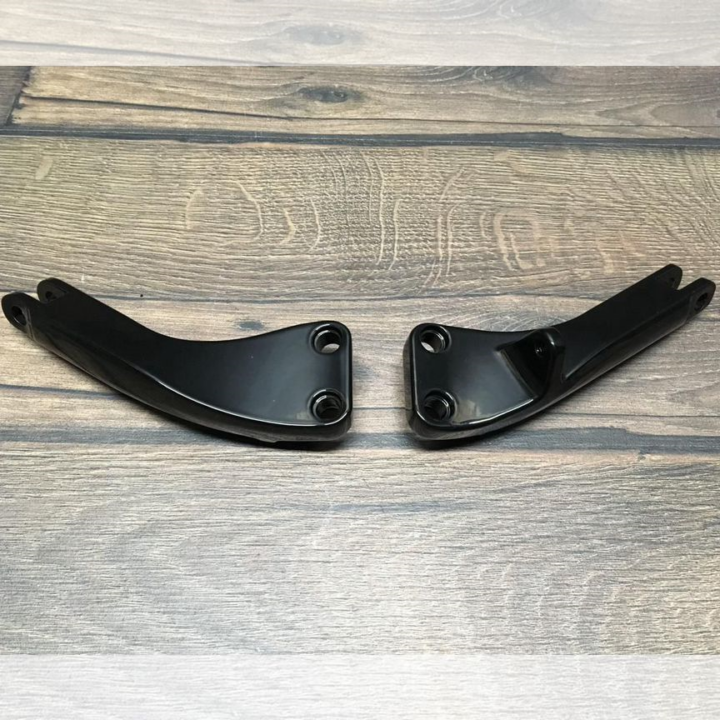 Кронштейны задних подножек dyna 06-16 black