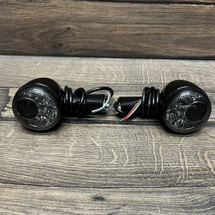 Задние поворотники harley davidson smoke