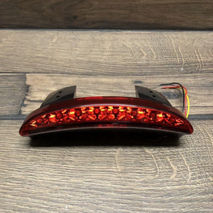 Стоп сигнал в крыло Harley Davidson sportster red