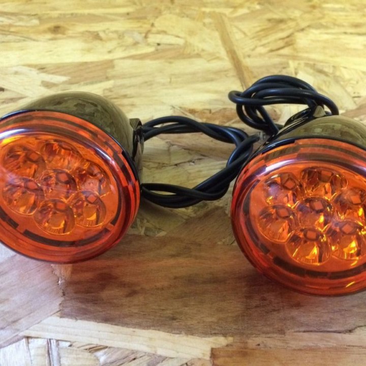 Поворотники без ноги BLACK 2wire