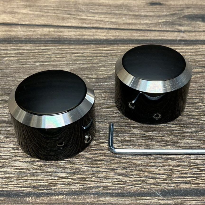 Накладки на переднюю ось BLACK ЗАКРУГЛЕННЫЕ