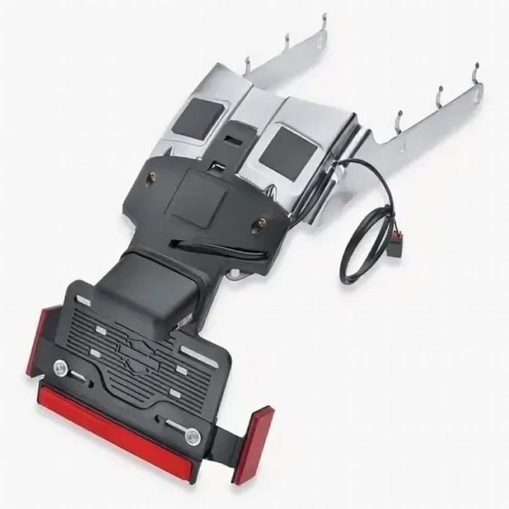 Перенос номера harley davidson softail