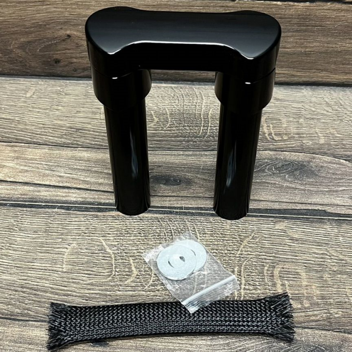 Стойки руля 6 inch руль 1 inch (перекладина)BLACK