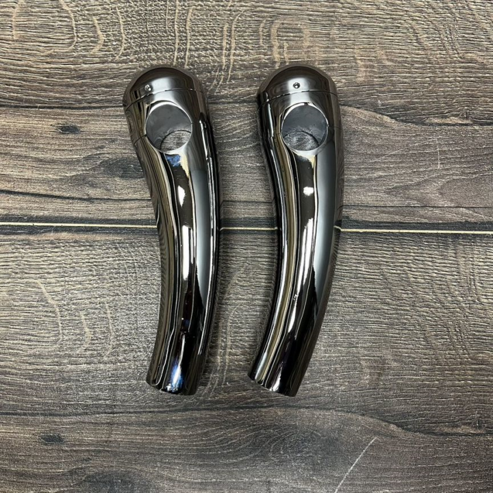 Стойки руля 5.5 inch руль 1 inch (бананы) ХРОМ