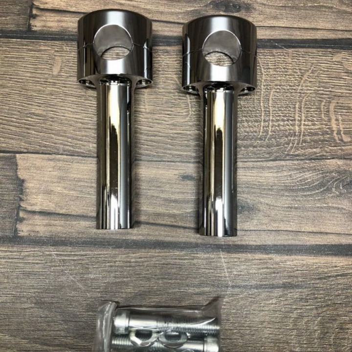 Стойки руля 6 inch руль 1.25 inch ХРОМ