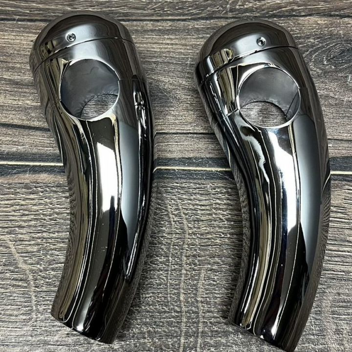 Стойки руля 3.5 inch руль 1 inch (бананы) ХРОМ