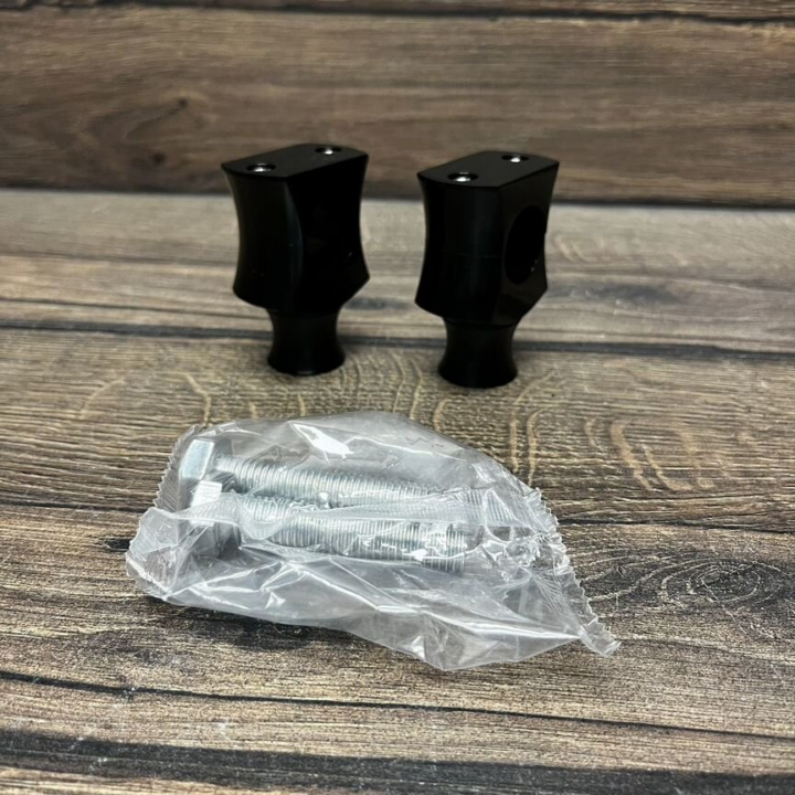 Стойки руля 2 inch руль 1 inch (зауженная)BLACK