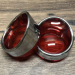 Стекла поворотников Harley Davidson chrome red