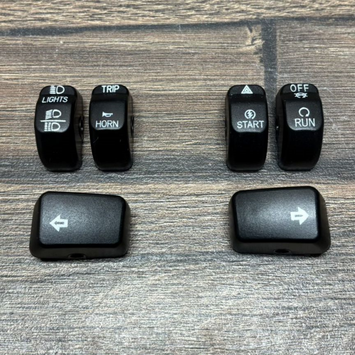 Кнопки пультов Harley Davidson 2014+ black