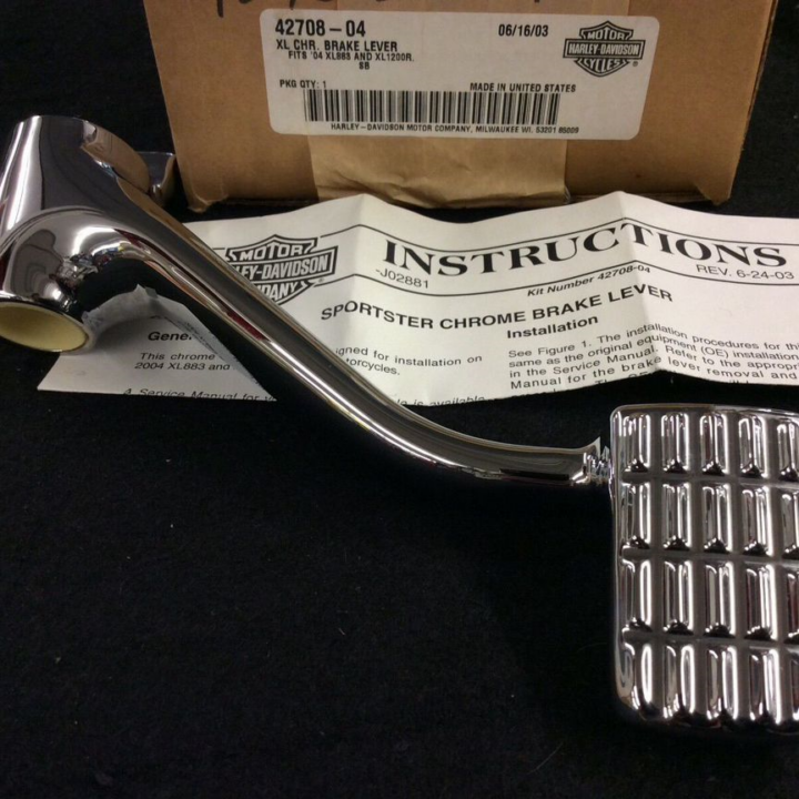 Педаль зад тормоза Sportster 04-13 мид контрол ОЕМ