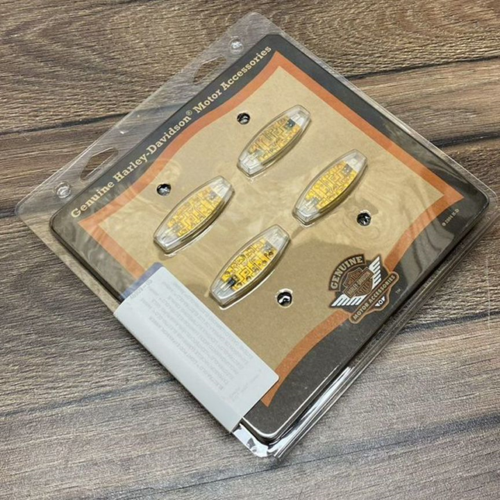 Подсветка мотоцикла Harley Davidson orange