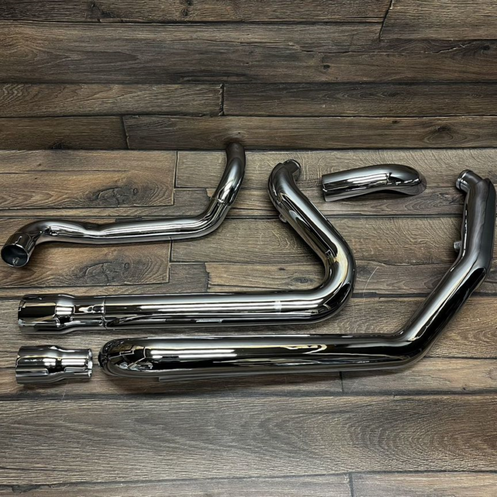 Выпускной коллектор True Duals M8  17+ ХРОМ