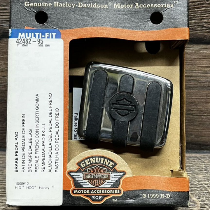 Накладка на педаль тормоза harley davidson